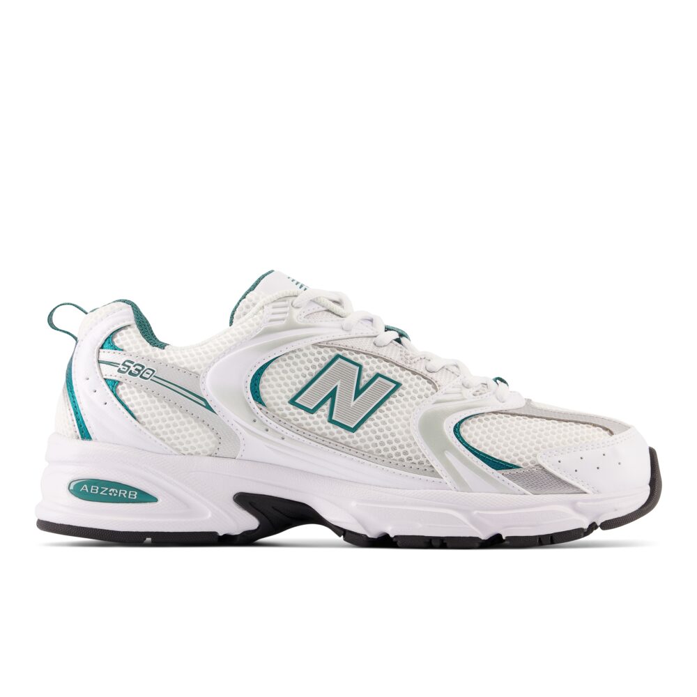 White/Silver metalic