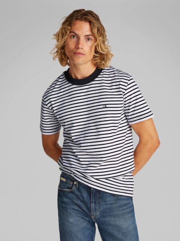 ck black / bright white stripe