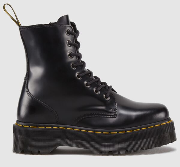 black — polished smooth